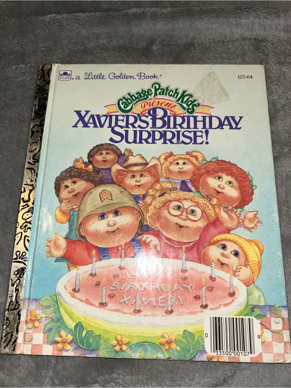 Little Golden Book, Cabbage Patch Kids: Xavier's Birthday Surprise!, 1987